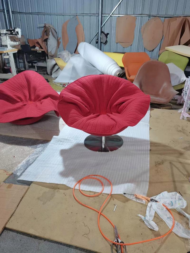 商谈#手工打造 #制作过程 #玫瑰花布艺手工制作 #家具人 #源头工厂